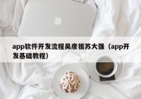 app軟件開發(fā)流程吳彥祖蘇大強(qiáng)（app開發(fā)基礎(chǔ)教程）